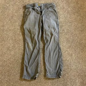 Men’s grey carhartt pants